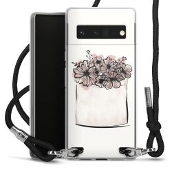 Carry Case Transparent Fabric black/silver