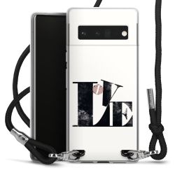 Carry Case Transparent Fabric black/silver