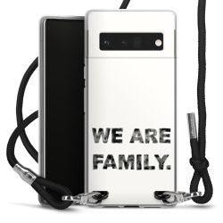 Carry Case Transparent Fabric black/silver