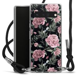 Carry Case Transparent Fabric black/silver