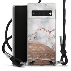 Carry Case Transparent Fabric black/silver