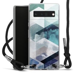 Carry Case Transparent Fabric black/silver