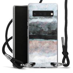 Carry Case Transparent Fabric black/silver