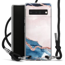 Carry Case Transparent Fabric black/silver