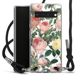 Carry Case Transparent Fabric black/silver