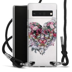 Carry Case Transparent Fabric black/silver