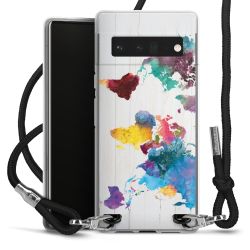 Carry Case Transparent Fabric black/silver