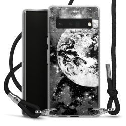 Carry Case Transparent Fabric black/silver