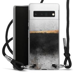 Carry Case Transparent Fabric black/silver