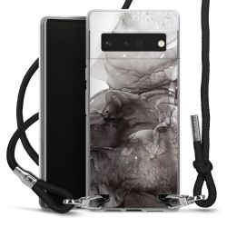 Carry Case Transparent Fabric black/silver