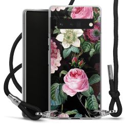 Carry Case Transparent Fabric black/silver