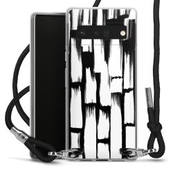 Carry Case Transparent Fabric black/silver