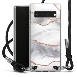 Carry Case Transparent Fabric black/silver