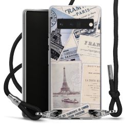 Carry Case Transparent Fabric black/silver