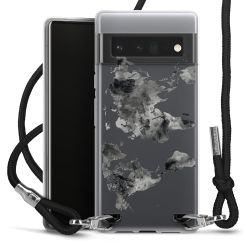 Carry Case Transparent Fabric black/silver