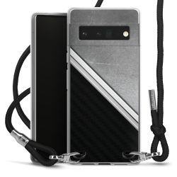 Carry Case Transparent Fabric black/silver