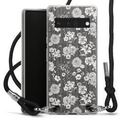 Carry Case Transparent Fabric black/silver