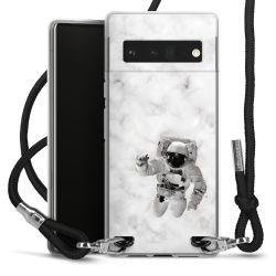 Carry Case Transparent Fabric black/silver