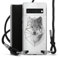 Carry Case Transparent Fabric black/silver