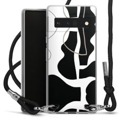 Carry Case Transparent Fabric black/silver