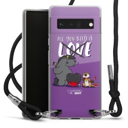 Carry Case Stoff schwarz/silber