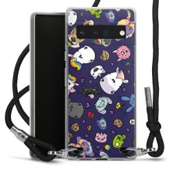 Carry Case Stoff schwarz/silber