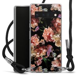 Carry Case Transparent Fabric black/silver