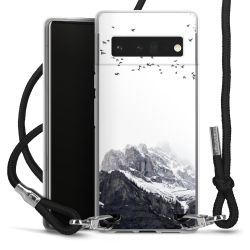 Carry Case Transparent Fabric black/silver