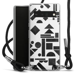 Carry Case Transparent Fabric black/silver