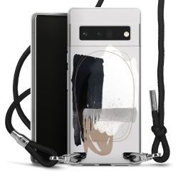 Carry Case Transparent Fabric black/silver