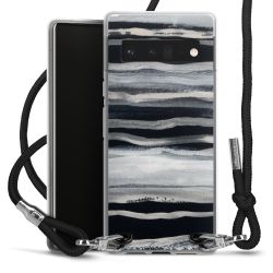 Carry Case Transparent Fabric black/silver