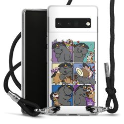 Carry Case Stoff schwarz/silber