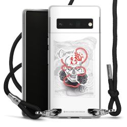 Carry Case Transparent Fabric black/silver