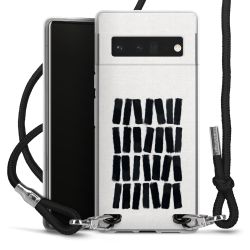 Carry Case Transparent Fabric black/silver