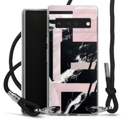 Carry Case Transparent Fabric black/silver