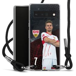 Carry Case Stoff schwarz/silber