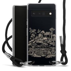 Carry Case Stoff schwarz/silber