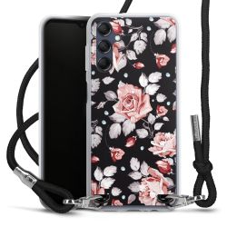 Carry Case Transparent Fabric black/silver