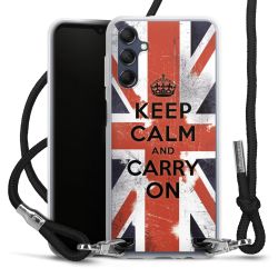 Carry Case Transparent Fabric black/silver