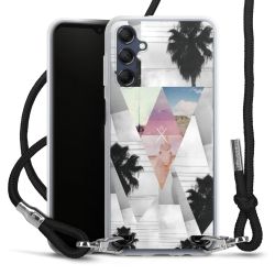 Carry Case Transparent Fabric black/silver