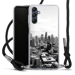 Carry Case Transparent Fabric black/silver