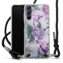 Carry Case Transparent Fabric black/silver