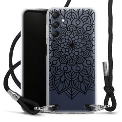 Carry Case Transparent Fabric black/silver