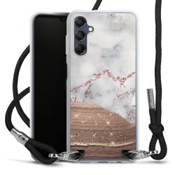 Carry Case Transparent Fabric black/silver