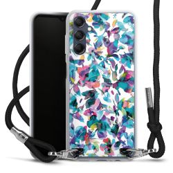 Carry Case Transparent Fabric black/silver