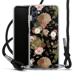 Carry Case Transparent Fabric black/silver