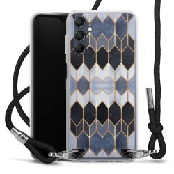 Carry Case Transparent Fabric black/silver