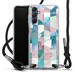 Carry Case Transparent Fabric black/silver