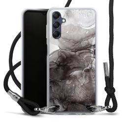 Carry Case Transparent Fabric black/silver