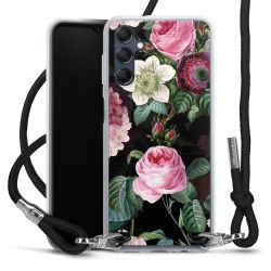 Carry Case Transparent Fabric black/silver